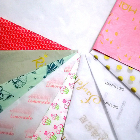 tissue paper for packing, Folding Tissue Paper With Logo