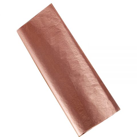 17 gram rose gold tissue paper